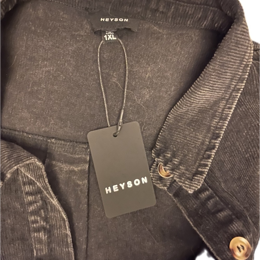 HEYSON NWT CORDUROY SHACKET - Picture 2 of 4